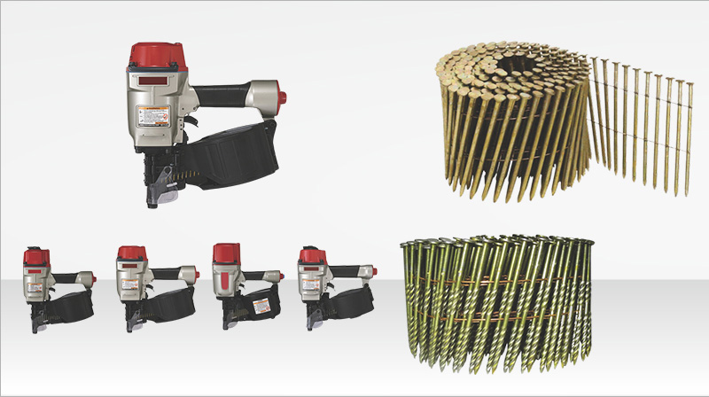 Pneumatic Coil Nailer & Coil Nails - BG-Cover