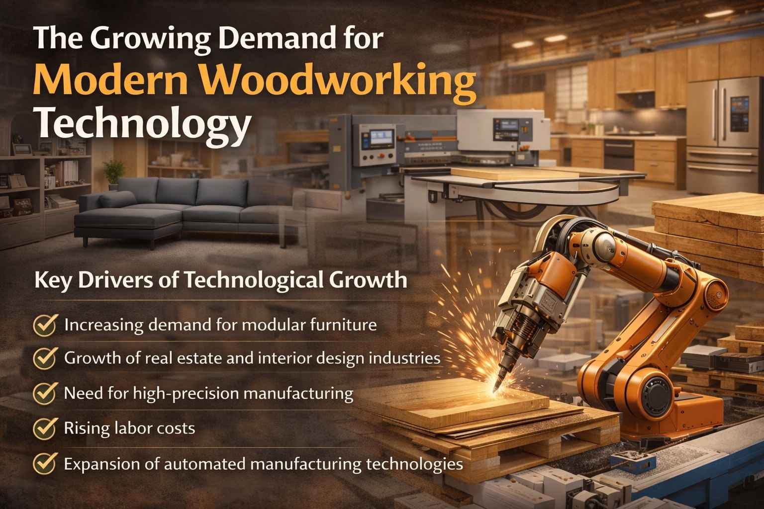 The Growing Demand for Modern Woodworking Technology
