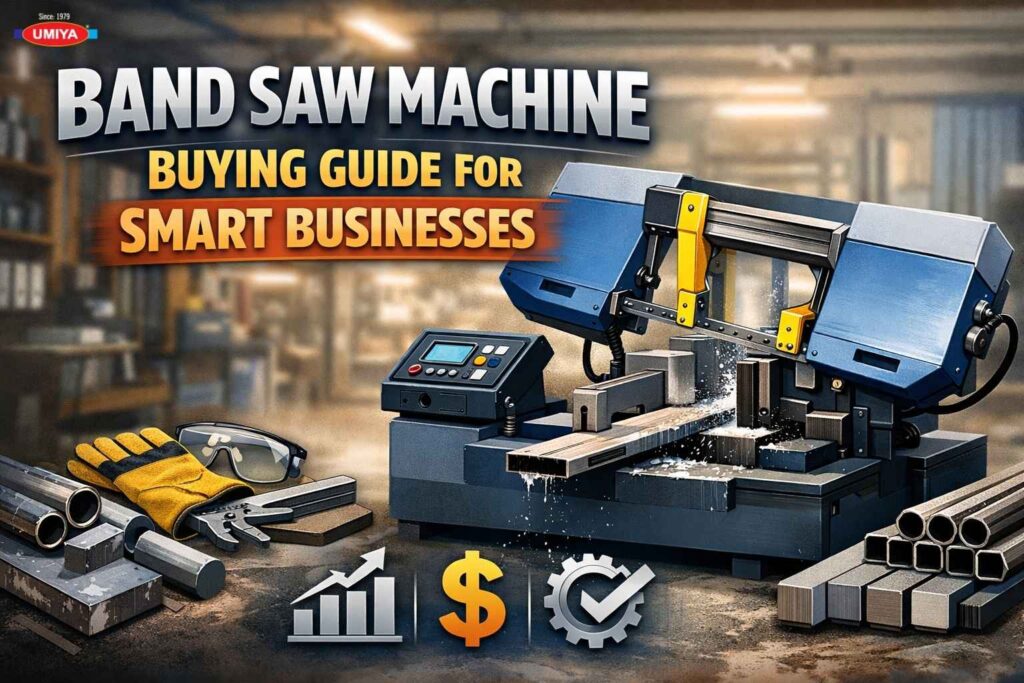 Saw Mill Machinery Manufacturer in Ahmedabad, India - Umiya Group Band Saw Machine Buying Guide for Smart Businesses