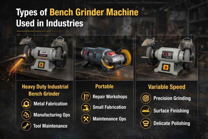 Complete Bench Grinder Machine Guide for Businesses