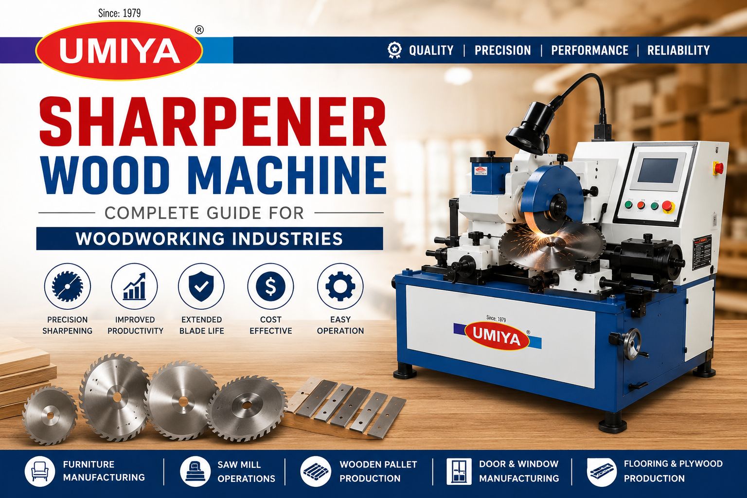 Sharpener Wood Machine Complete Guide for Woodworking Industries