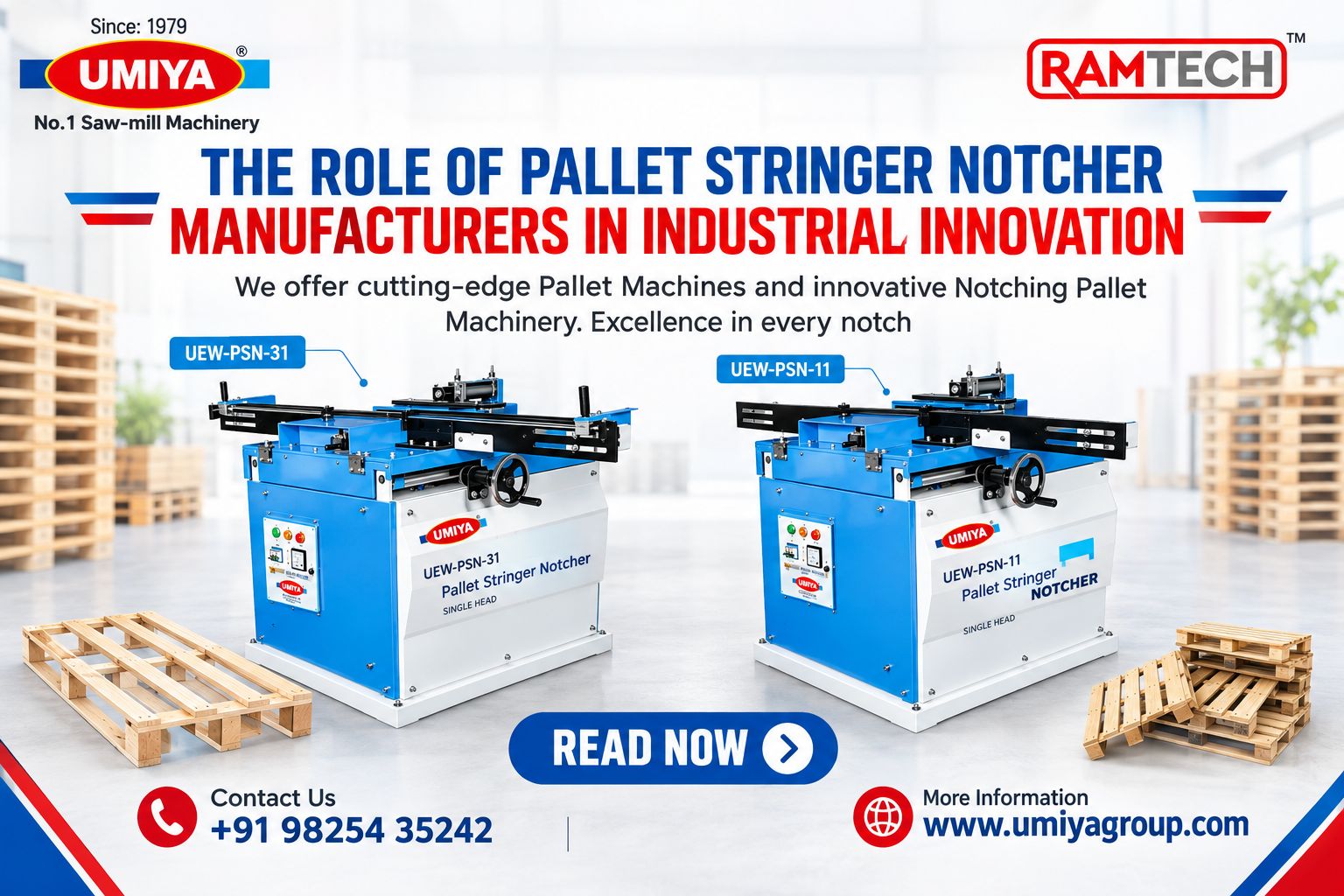 The Role of Pallet Stringer Notcher Manufacturers in Industrial Innovation